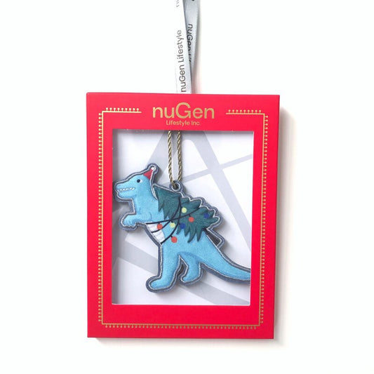 Christmas Tree Dinosaur Christmas Ornament